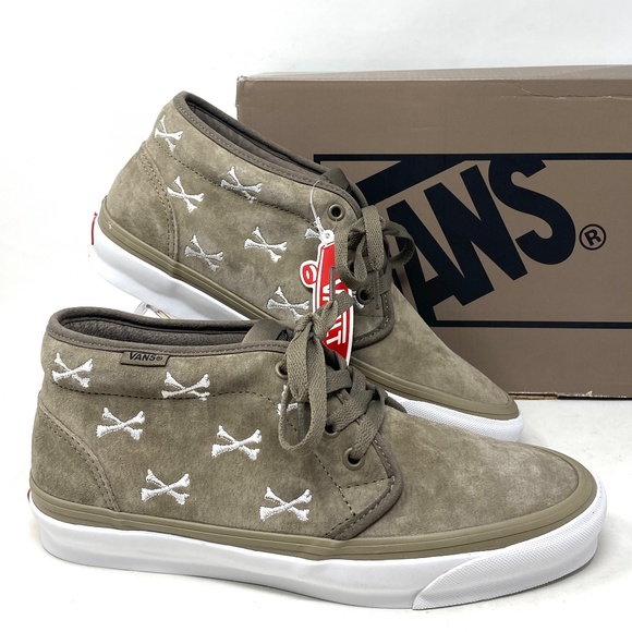 VANS Vault Chukka LX Sneakers Mid Suede Women's Bones Coyote Shoes VN0A4U3GBMD - Picture 1 of 10